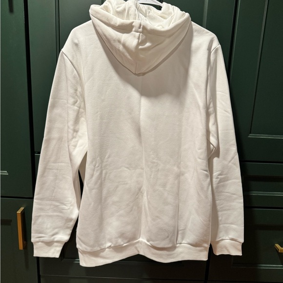 PUMA White Hoodie with Gold Accents - Picture 2 of 4